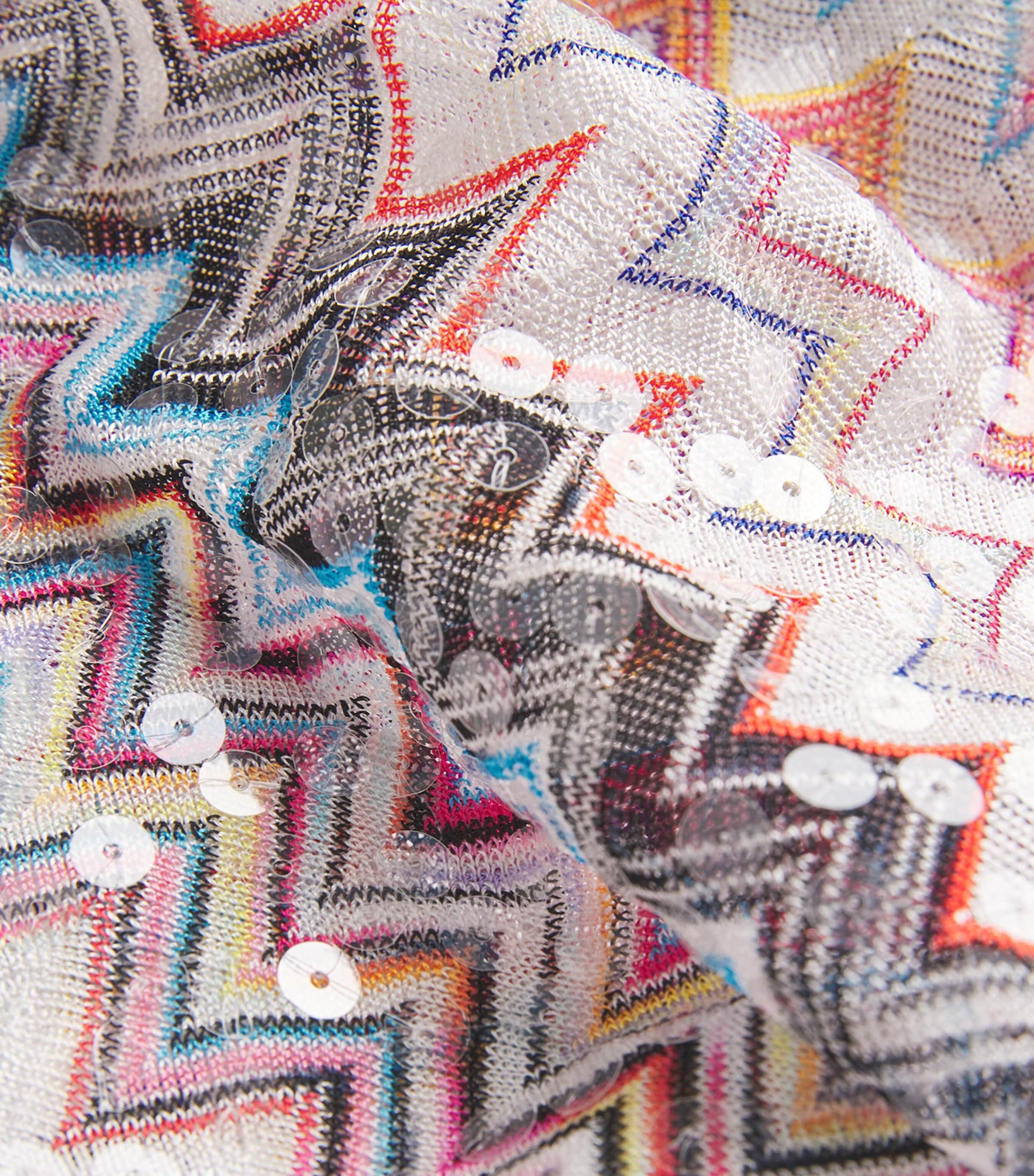 Missoni Multi Sequin Side-Tie Mini Skirt