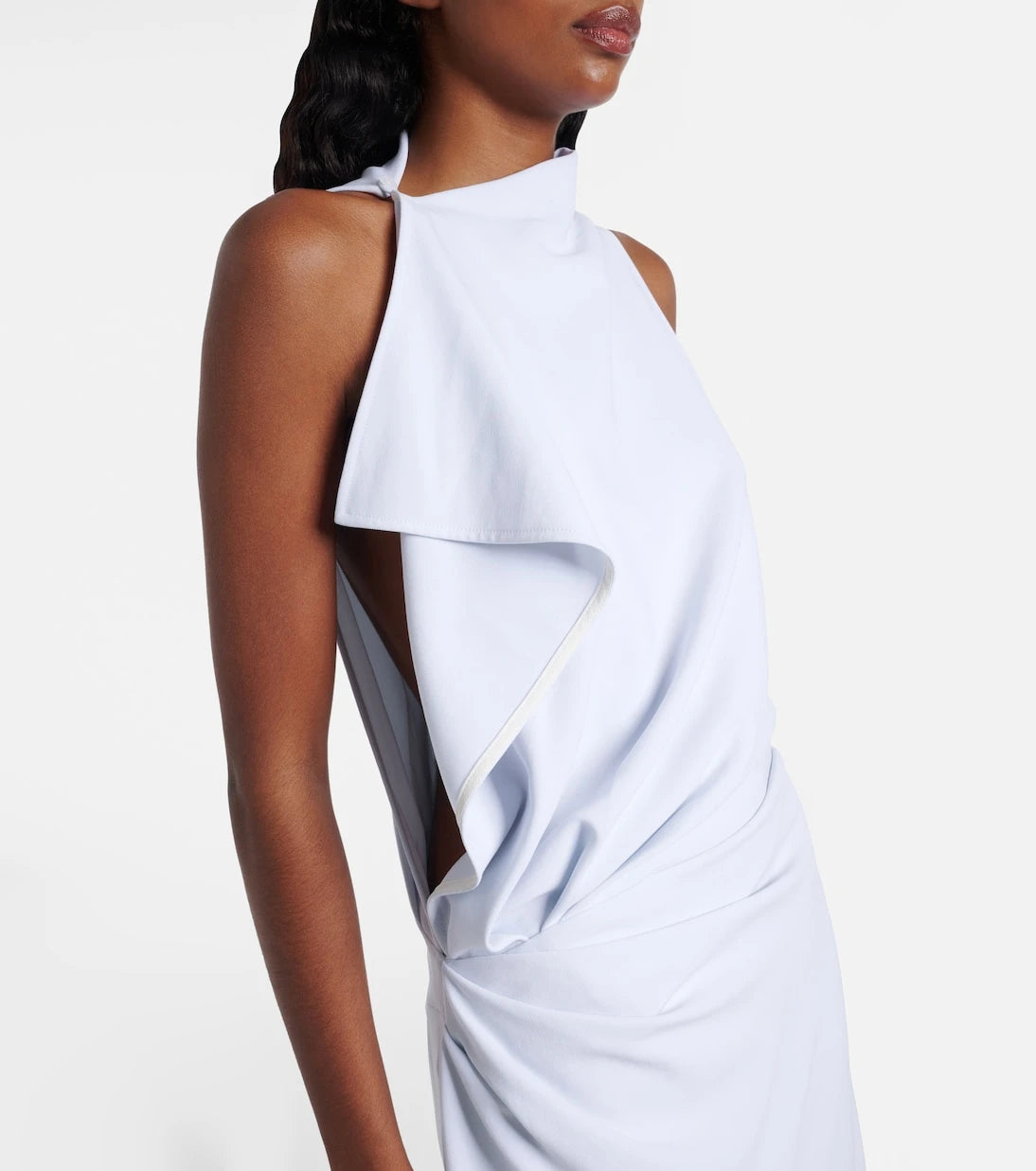 Proenza Schouler - Devyn crêpe draped maxi dress