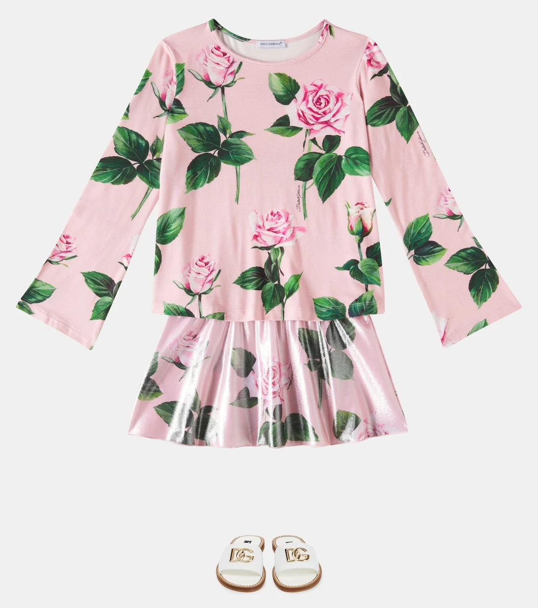 Dolce&Gabbana Kids - Floral T-shirt