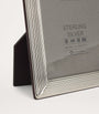 Carrs Silver Sterling Silver Fluted Photo Frame with Wood Back (7" x 5")