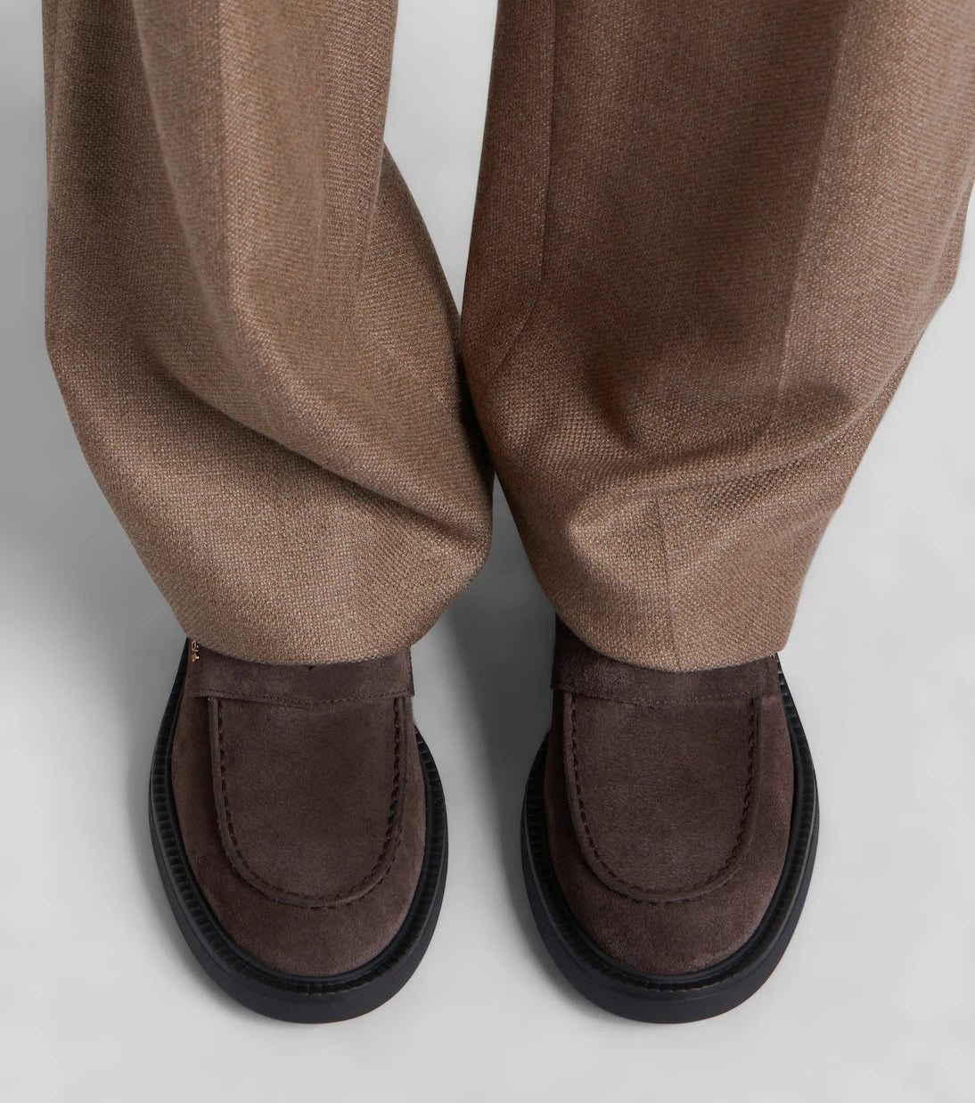 Tod's - Suede loafer pumps