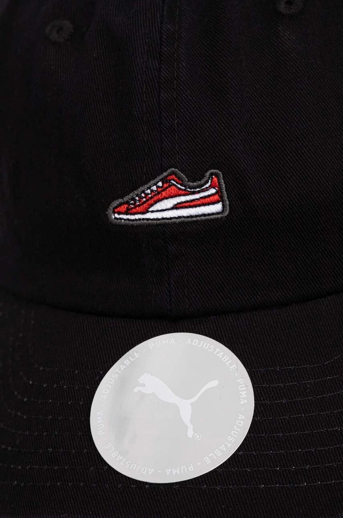 Памучна шапка с козирка Puma