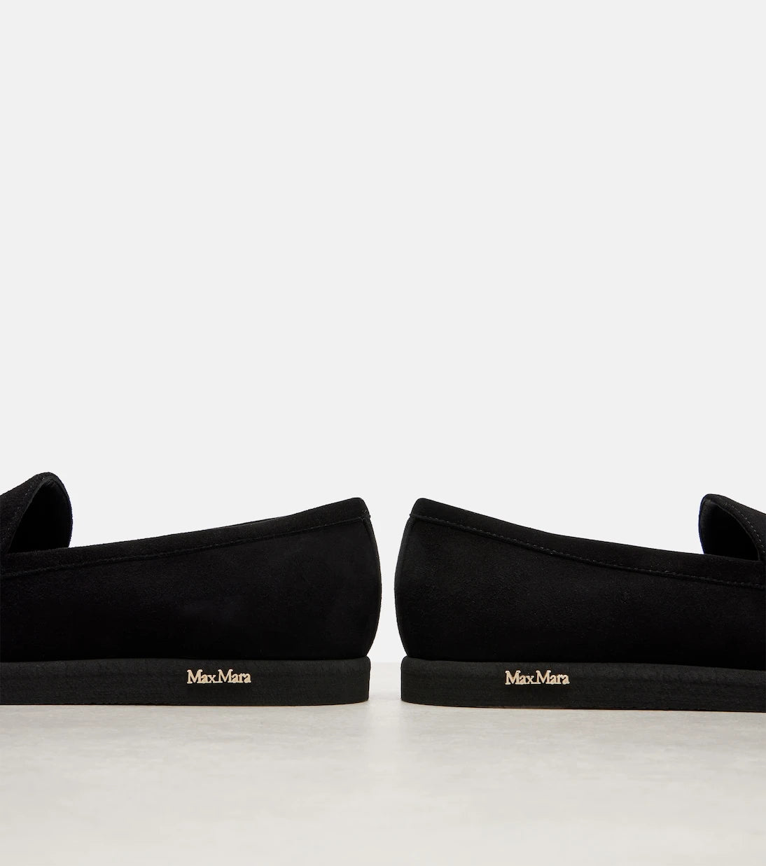 Max Mara - Softmoc suede moccasins