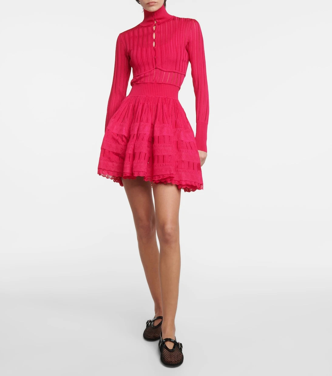 Alaïa - Crinoline minidress