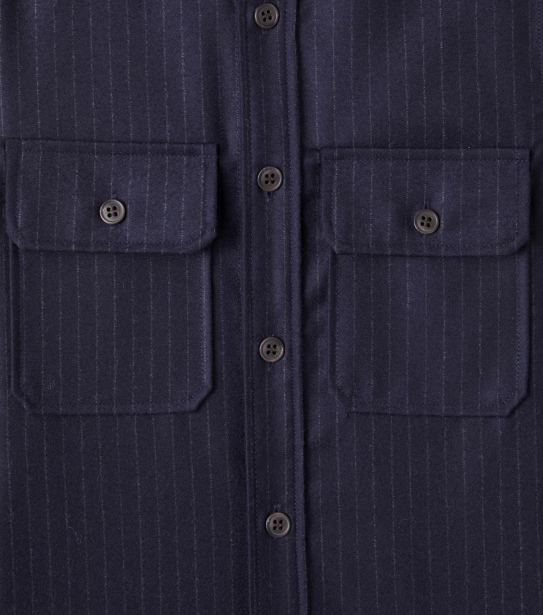 Bonpoint - Gustave pinstripe wool overshirt