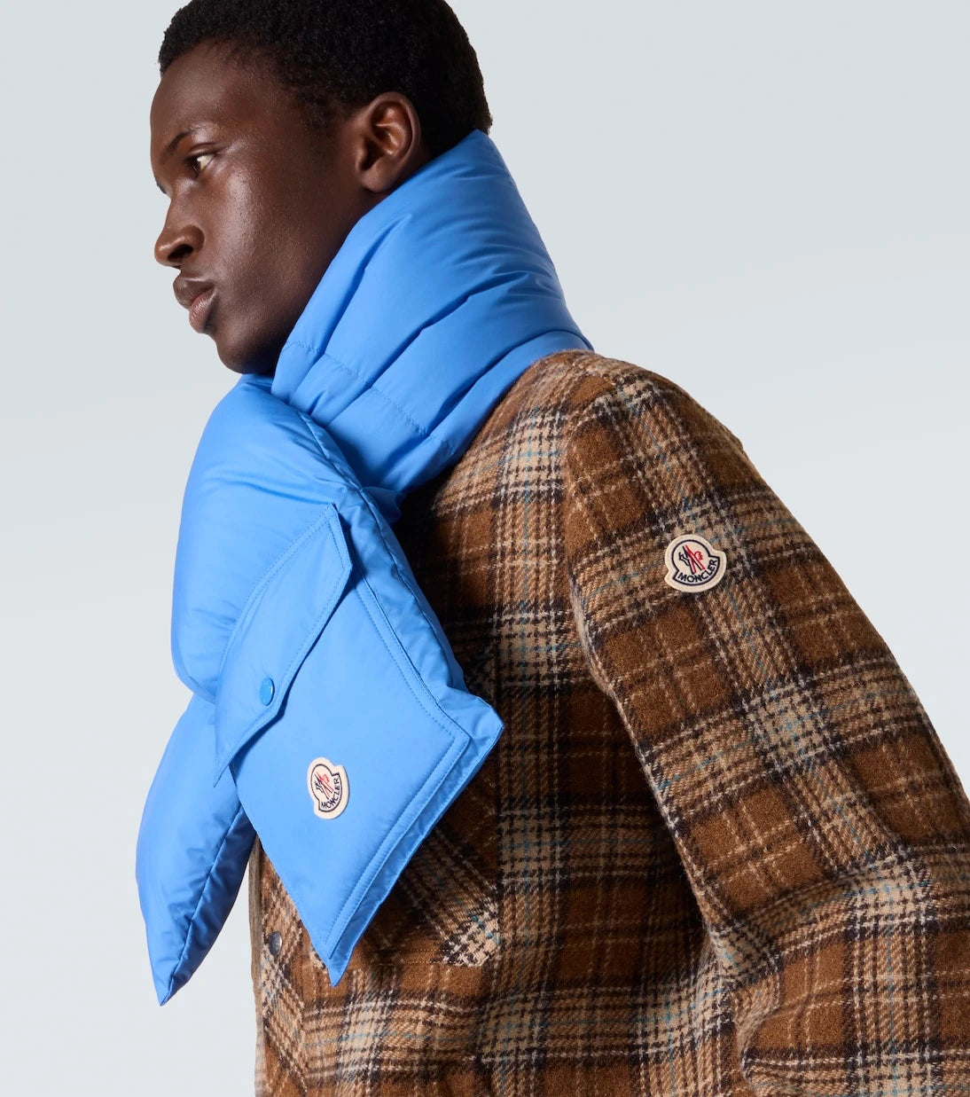 Moncler - Down-paneled scarf