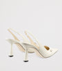 Jimmy Choo Amita 85 Leather Slingback Pumps