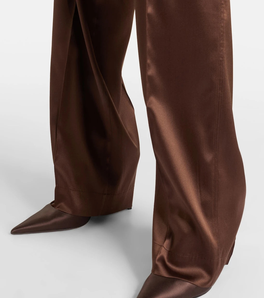 Tom Ford - Silk-blend straight pants