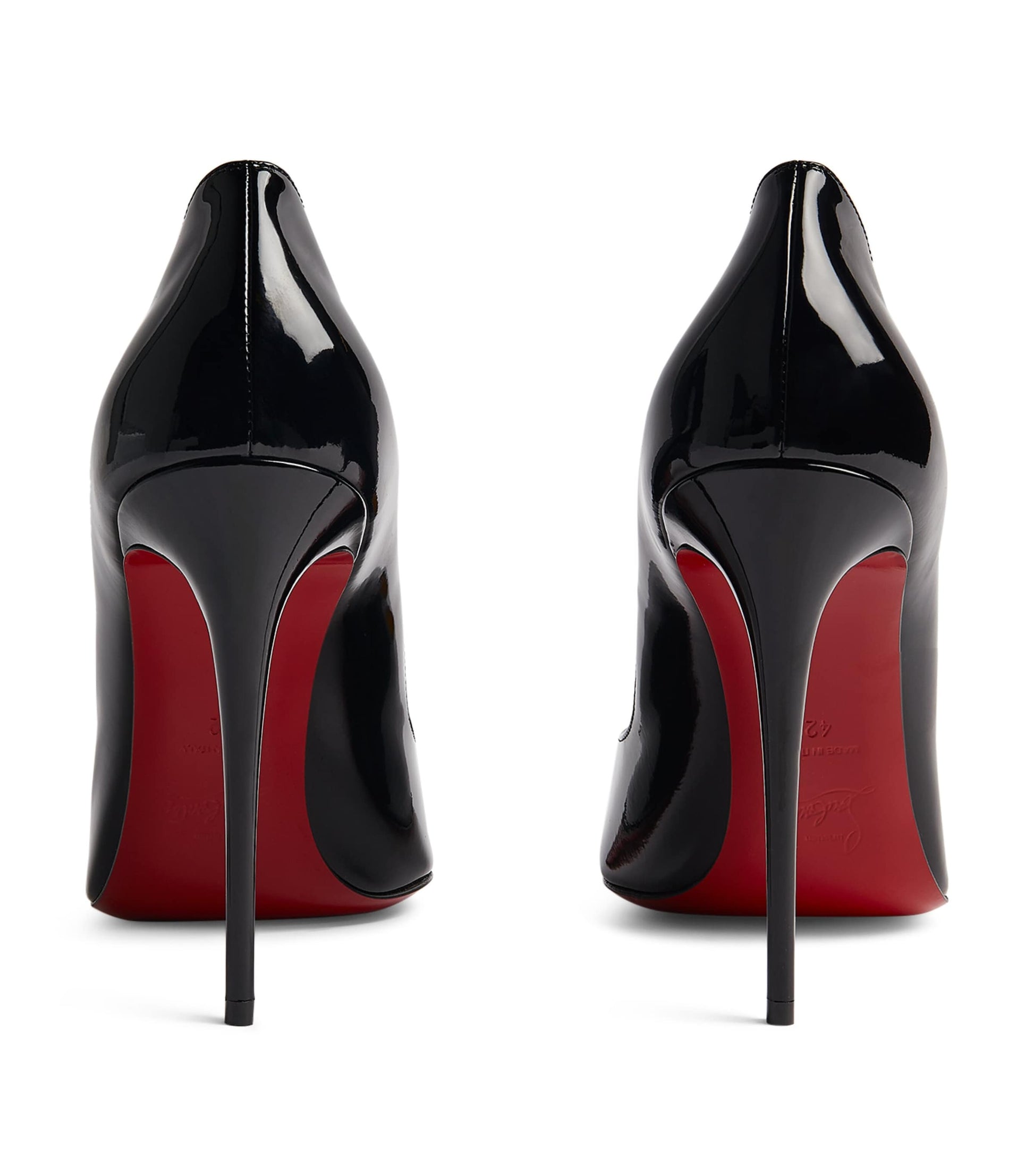 Christian Louboutin Black Hot Chick Patent Leather Pumps 100