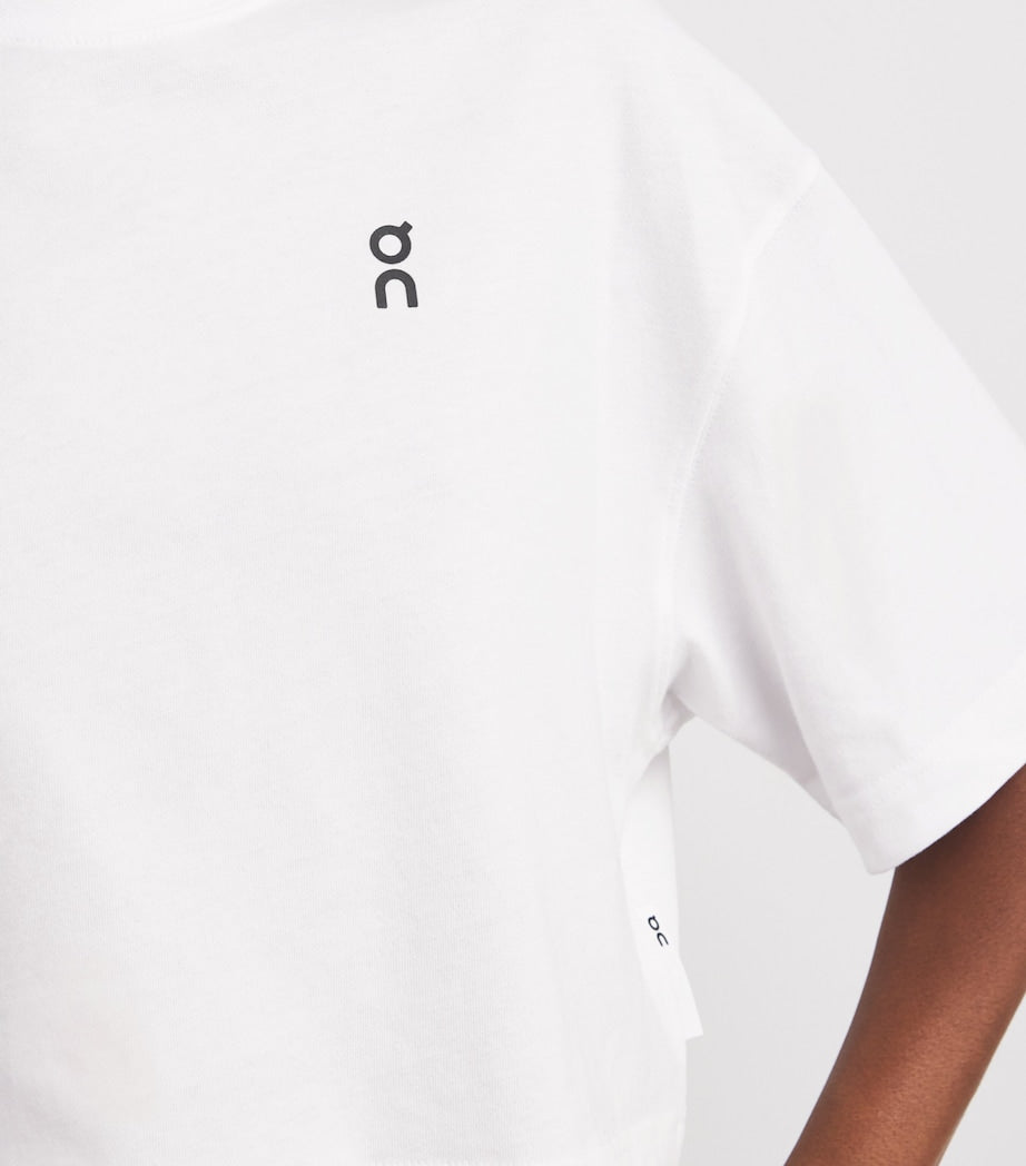 White Cotton Club Boxy T-Shirt