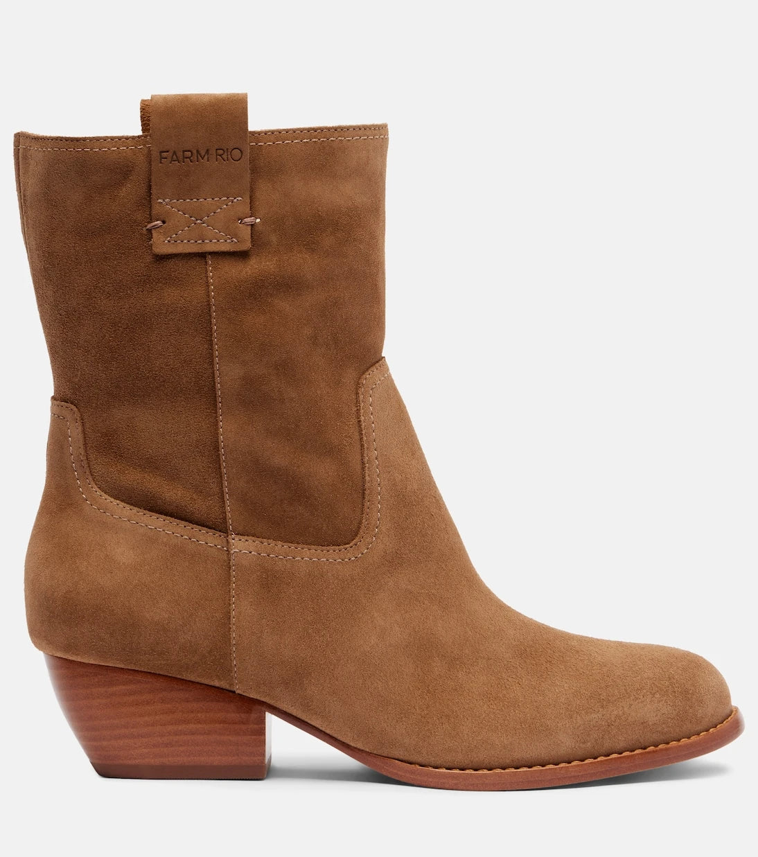 Farm Rio - Suede ankle boots