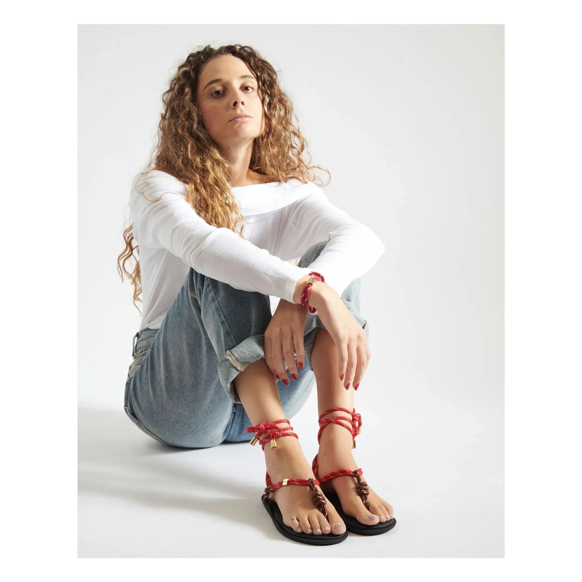 Flòwze - Flò Twin sandals | Red