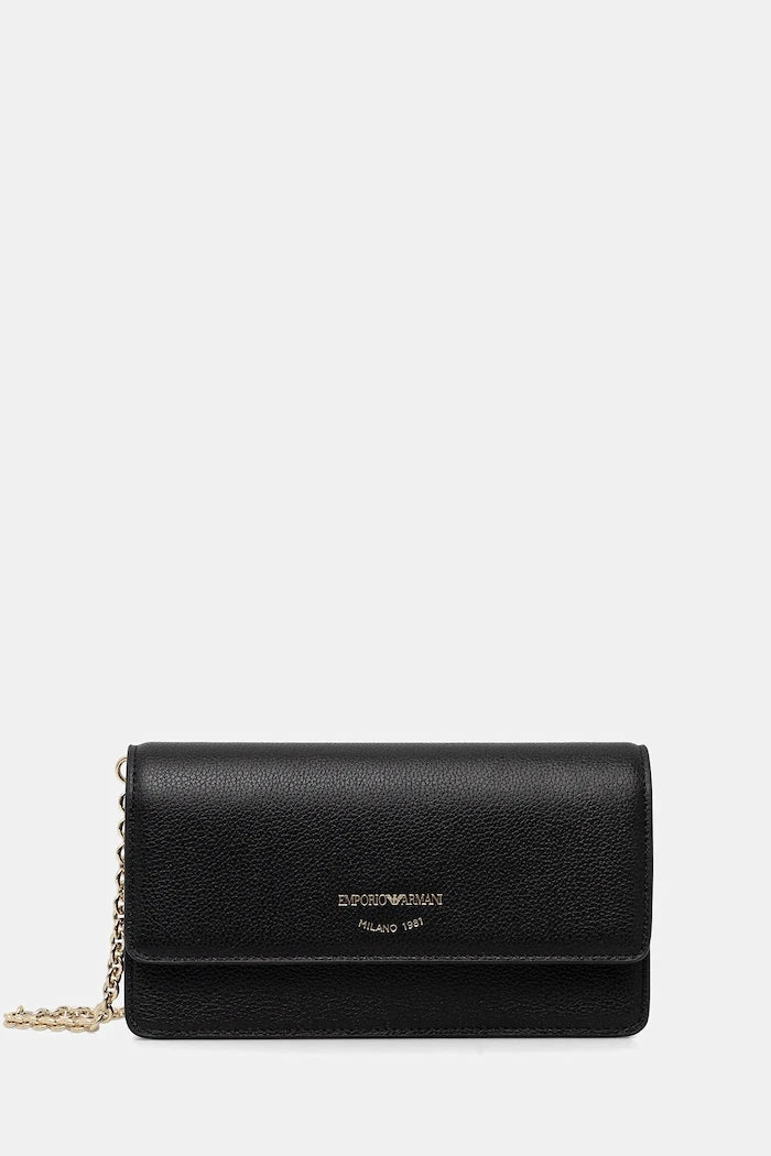Кожен клъч Emporio Armani