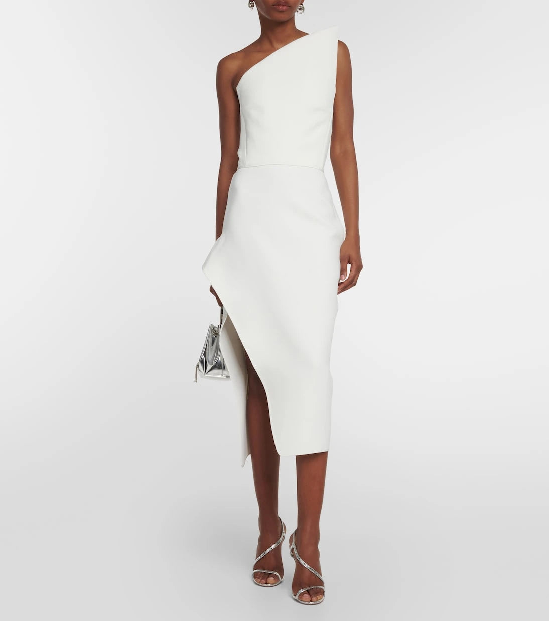 Maticevski - Narrate side-slit crêpe pencil skirt