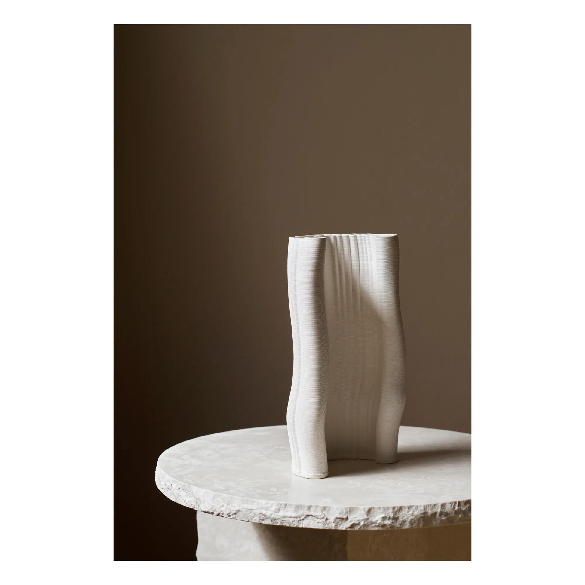 Ferm Living - Moire vase | Off-White