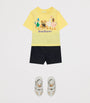 Burberry Kids Cotton Thomas Bear and Friends T-Shirt (6-24 Months)