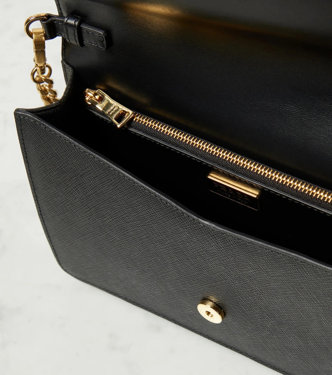 Prada - Small leather crossbody bag