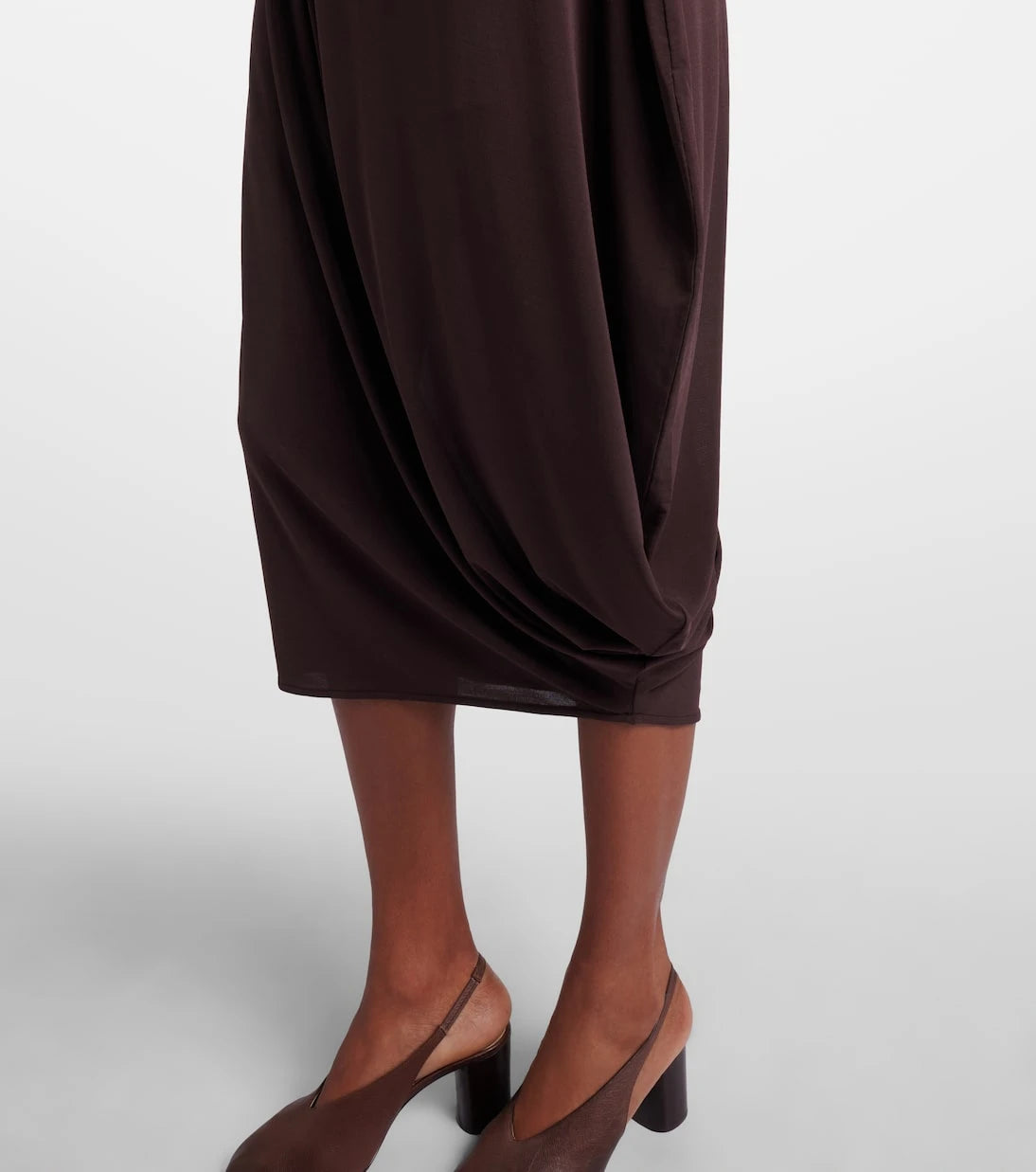 Lemaire - Draped midi dress