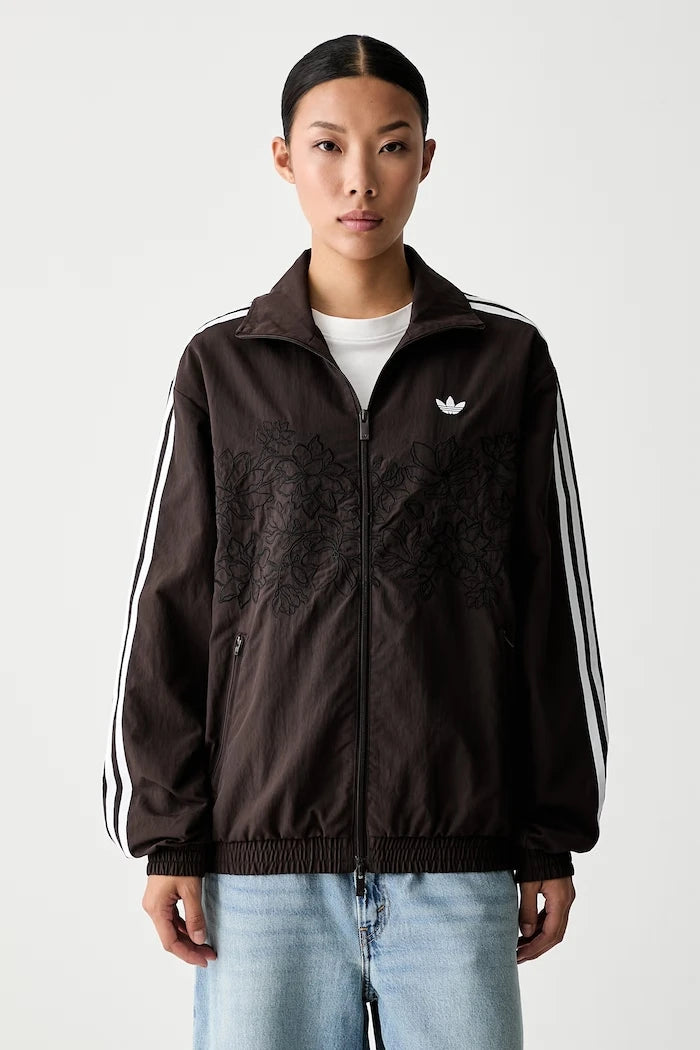 adidas Originals Kadın Fermuarlı Sweatshirt Floral Firebird