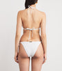Heidi Klein White Core Rope Triangle Bikini Top