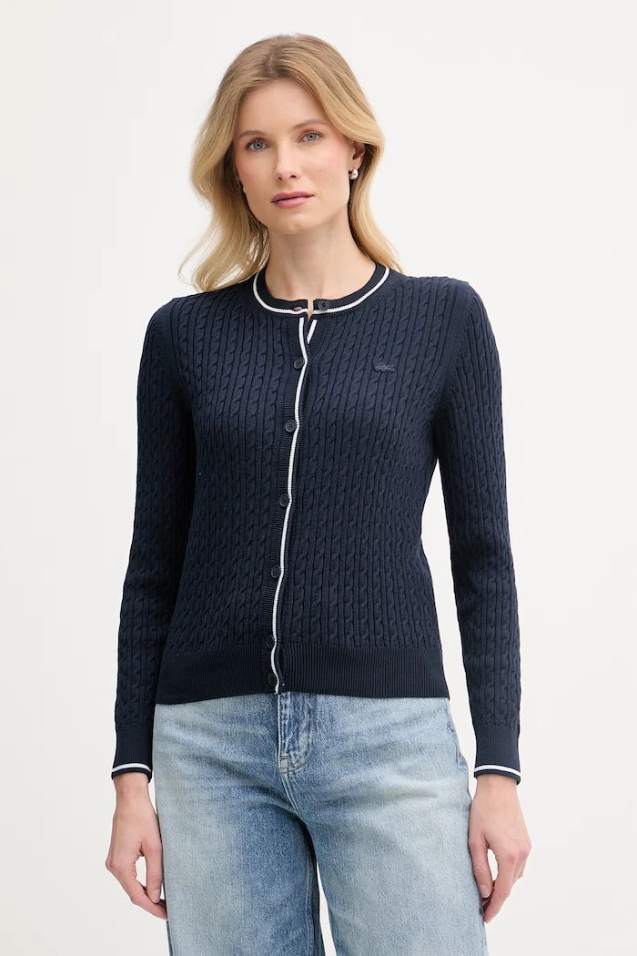 Lacoste жилетка дамска с памук