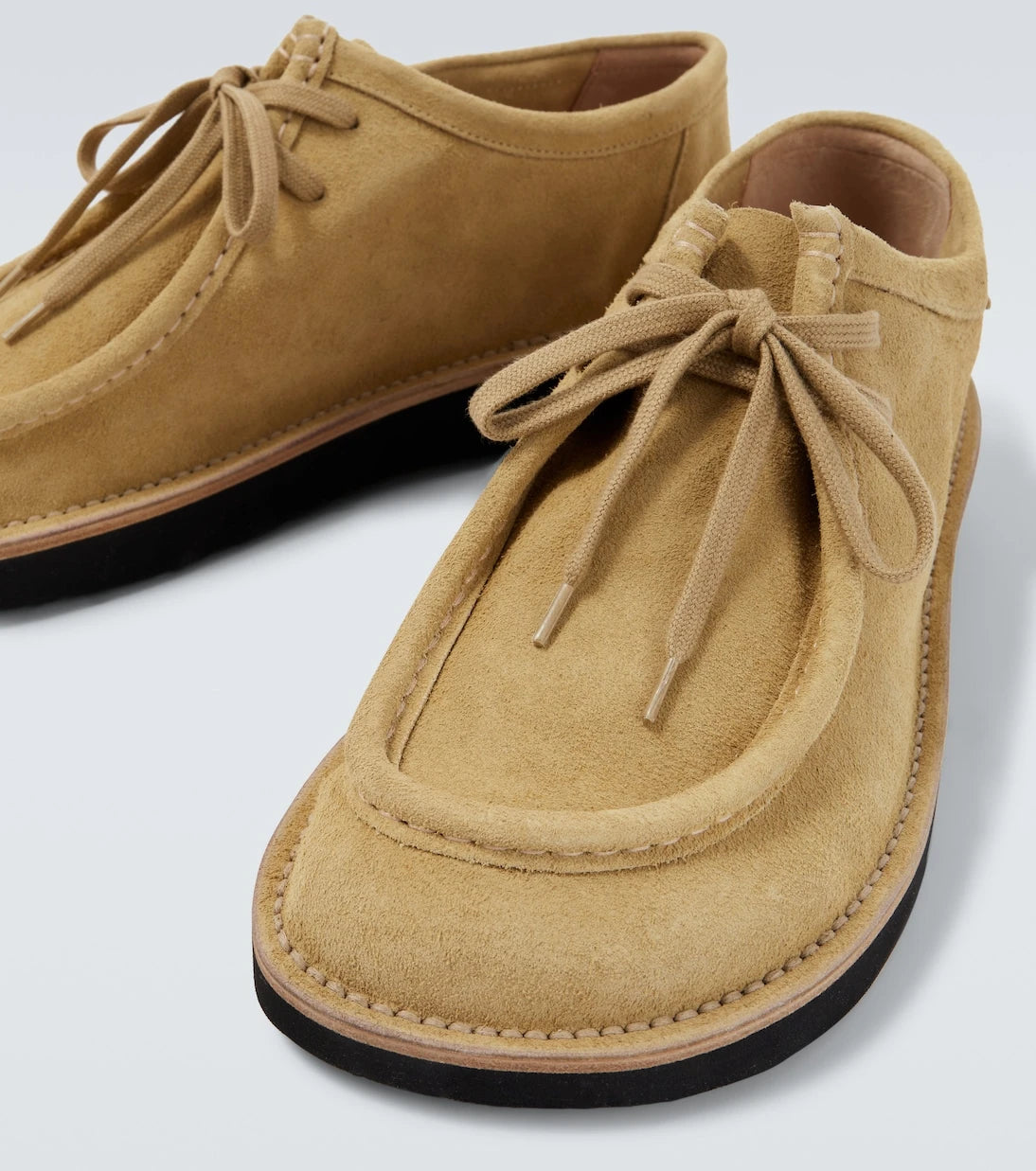Loewe - Faro suede Derby shoes