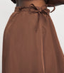 Nadine Mos Brown Technical Midi Skirt