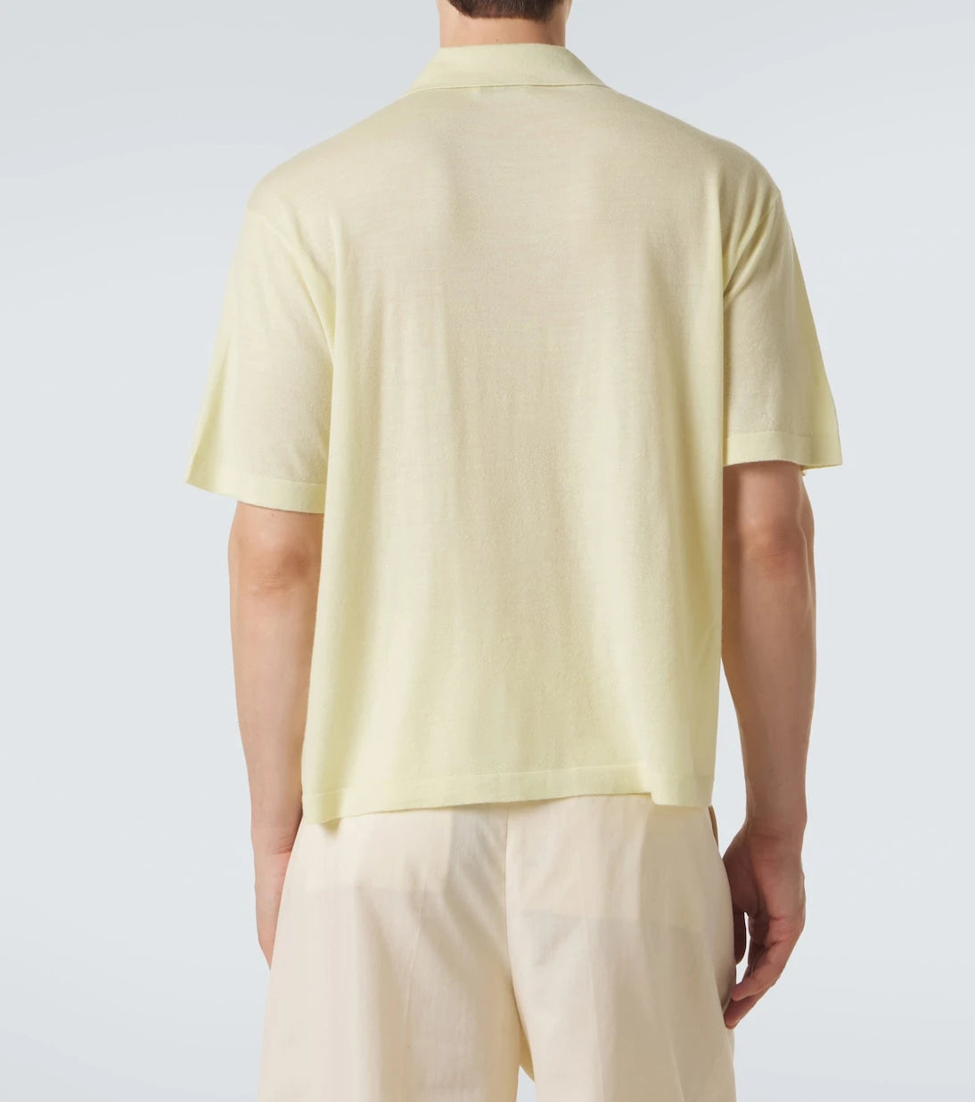 Frame - Wool and cashmere polo shirt