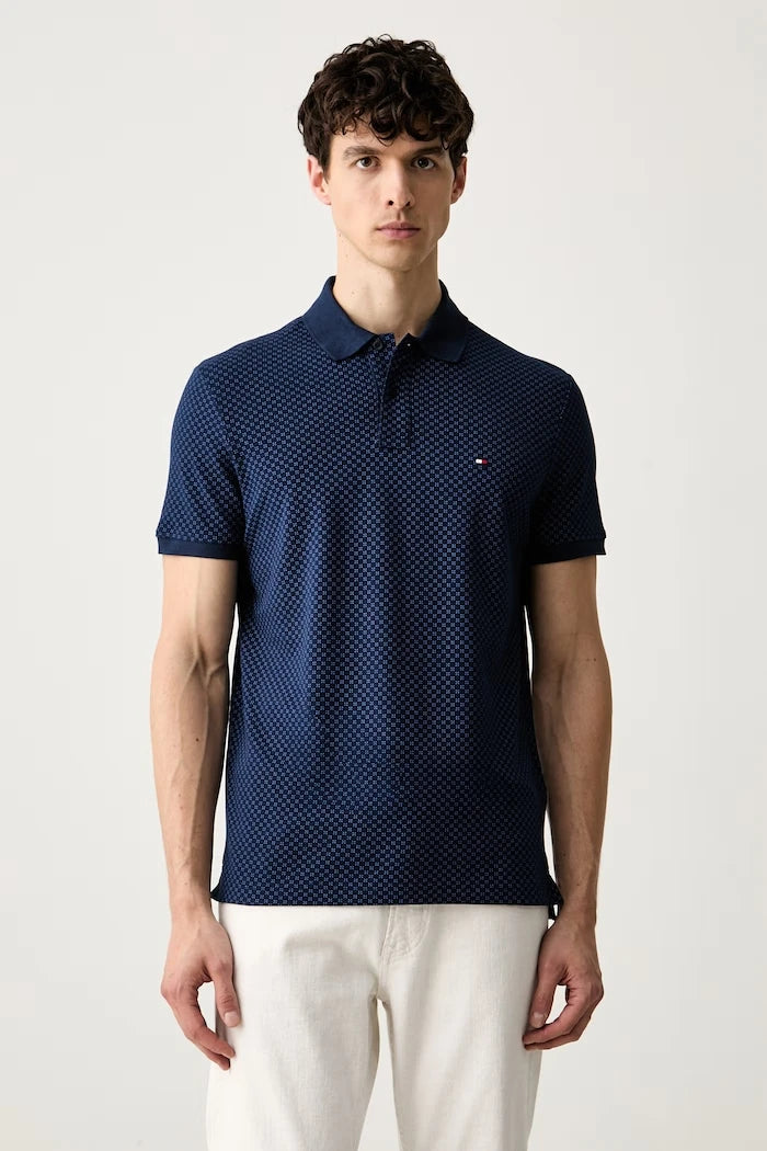 Tommy Hilfiger erkek pamuklu polo tişört