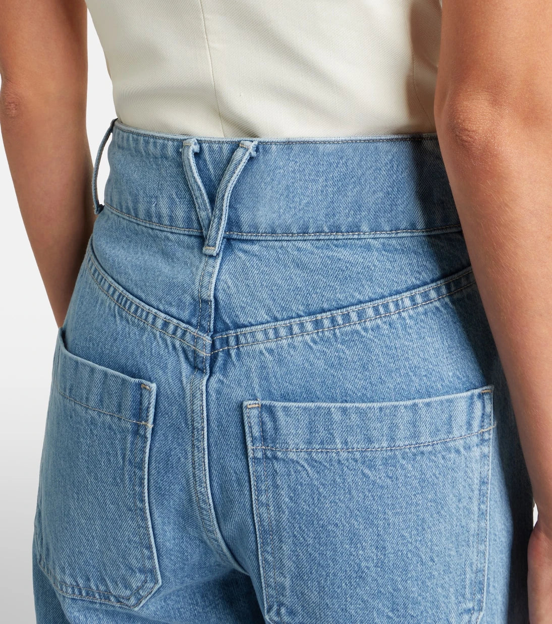 Veronica Beard - Taylor high-rise wide-leg jeans