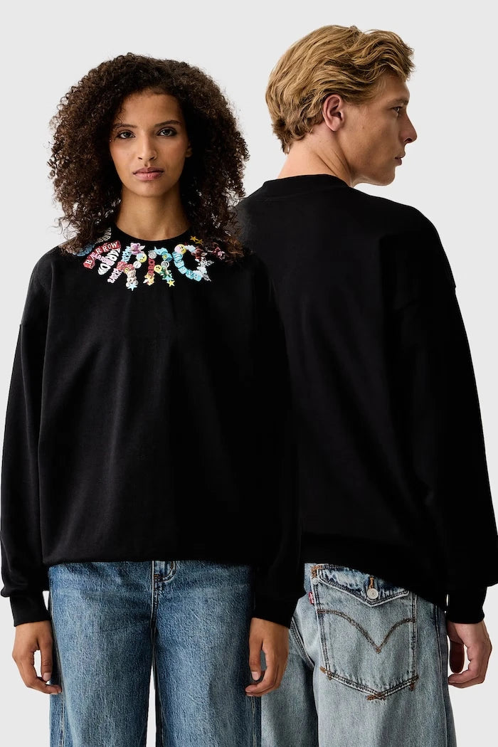 Pamuklu sweatshirt