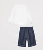 Formal Shirt and Bermuda Shorts Set (24 Months - 12 Years)