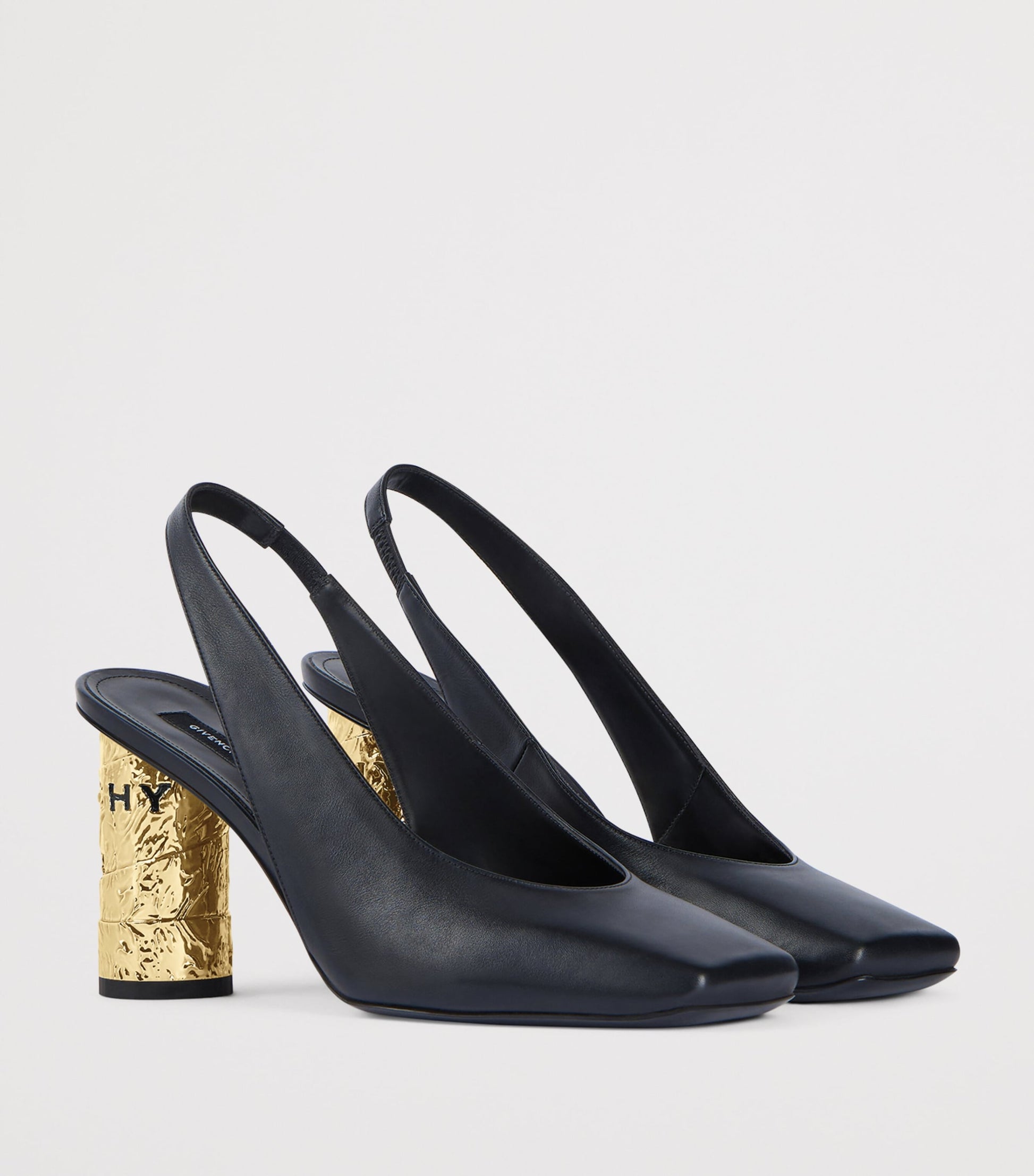 Givenchy Leather Slingback Heels 85