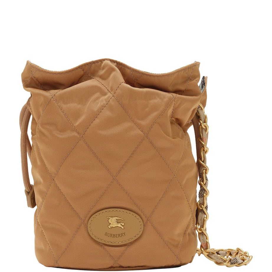 Burberry Small Quilted Horseshoe Cross-Body Bag