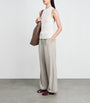 Grey Wide-Leg Kayson Trousers