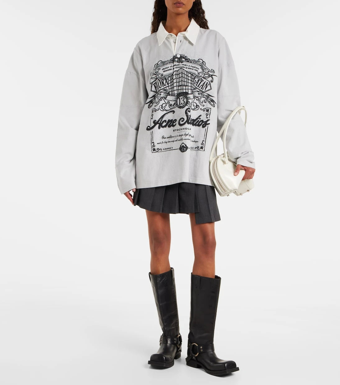 Acne Studios - Logo cotton sweatshirt