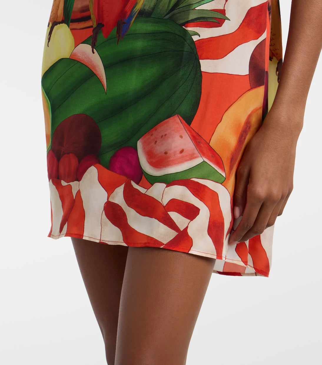 Farm Rio - Fruit Garden halterneck minidress