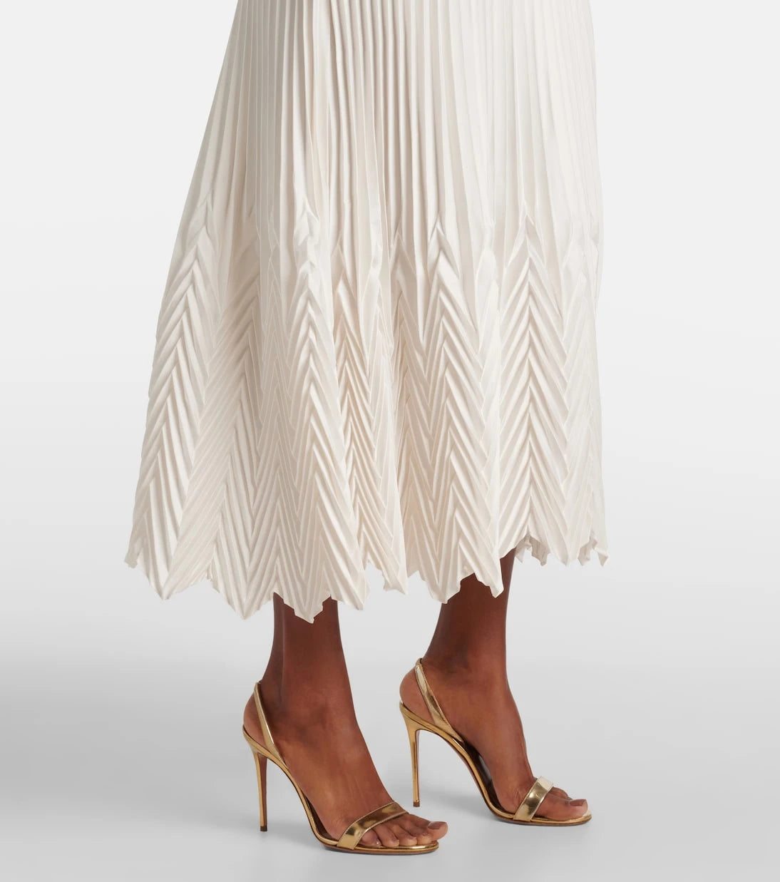 Simkhai - Damoni pleated midi dress
