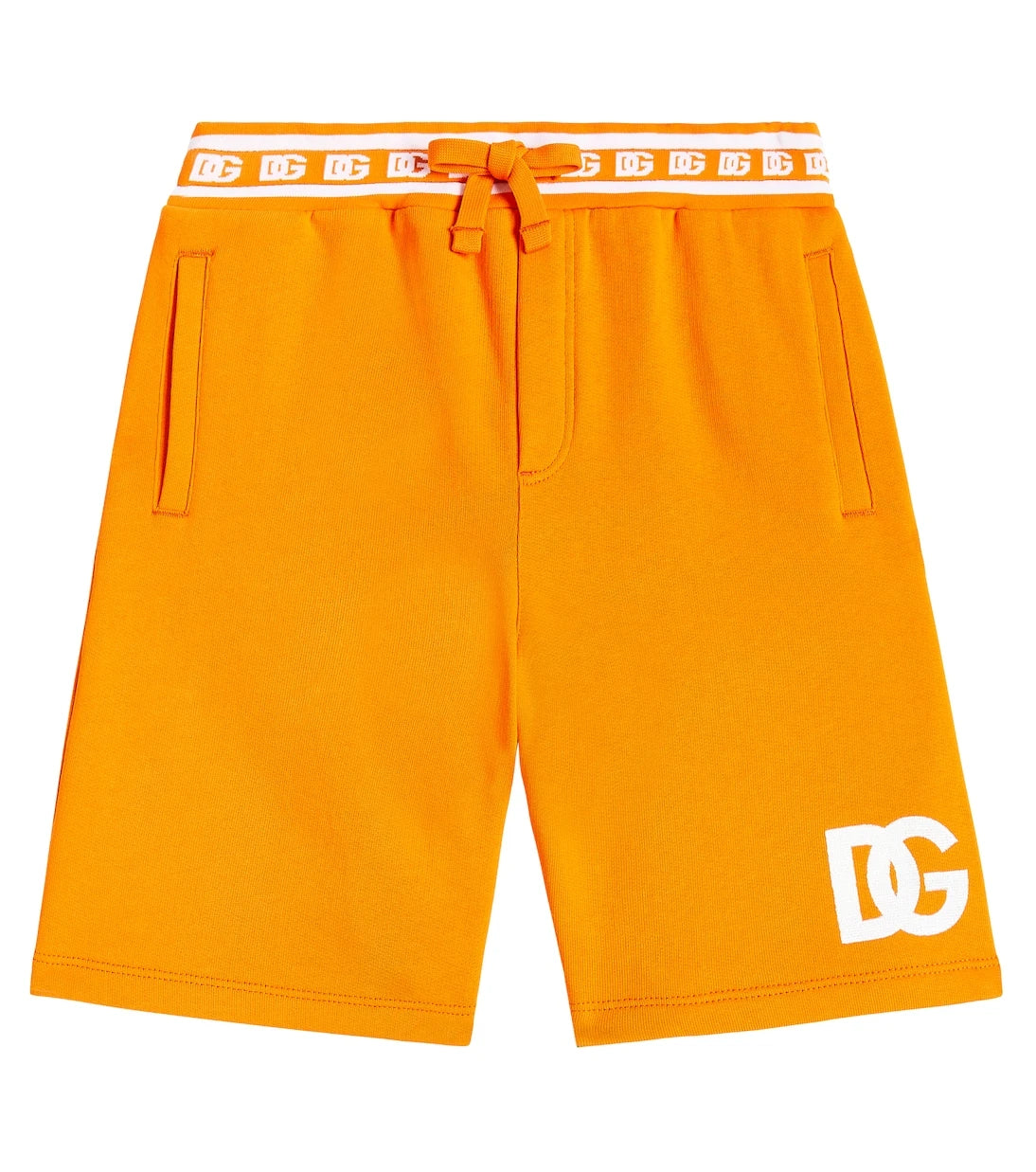 Dolce&Gabbana Kids - Logo cotton jersey shorts