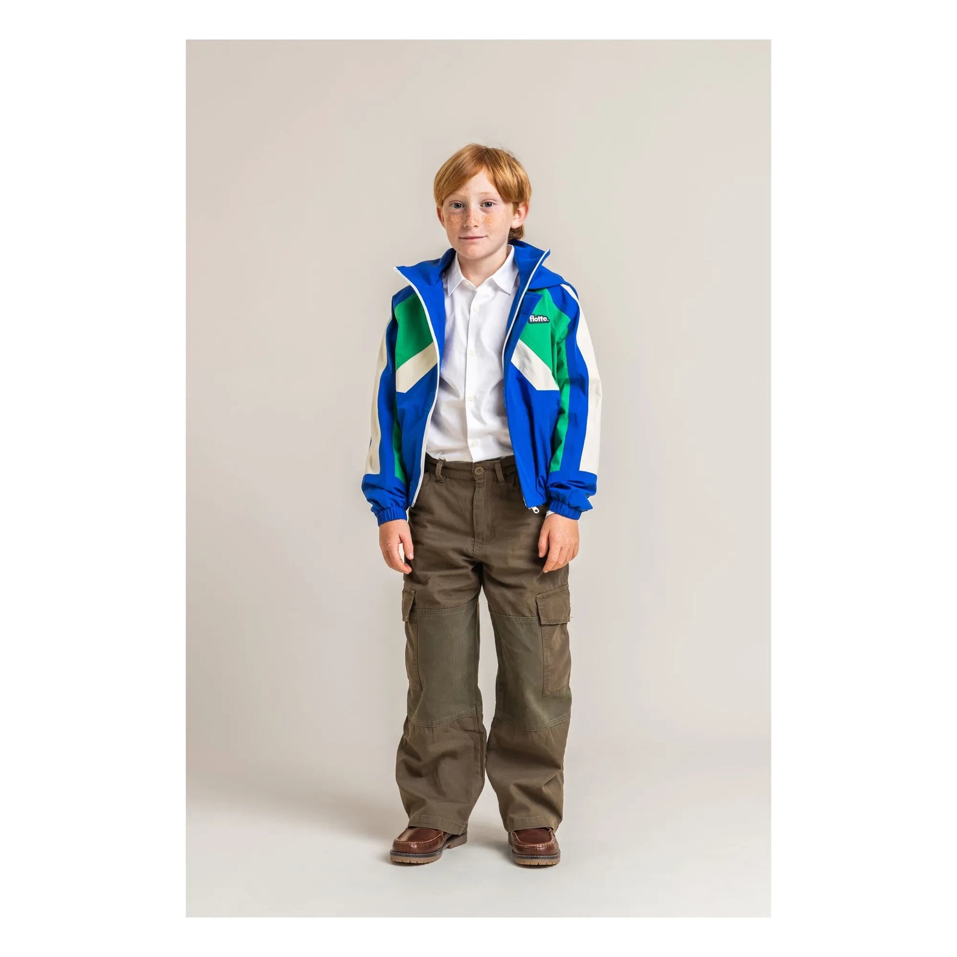 Flotte - Abbessito waterproof bomber Recycled fibers | Blue