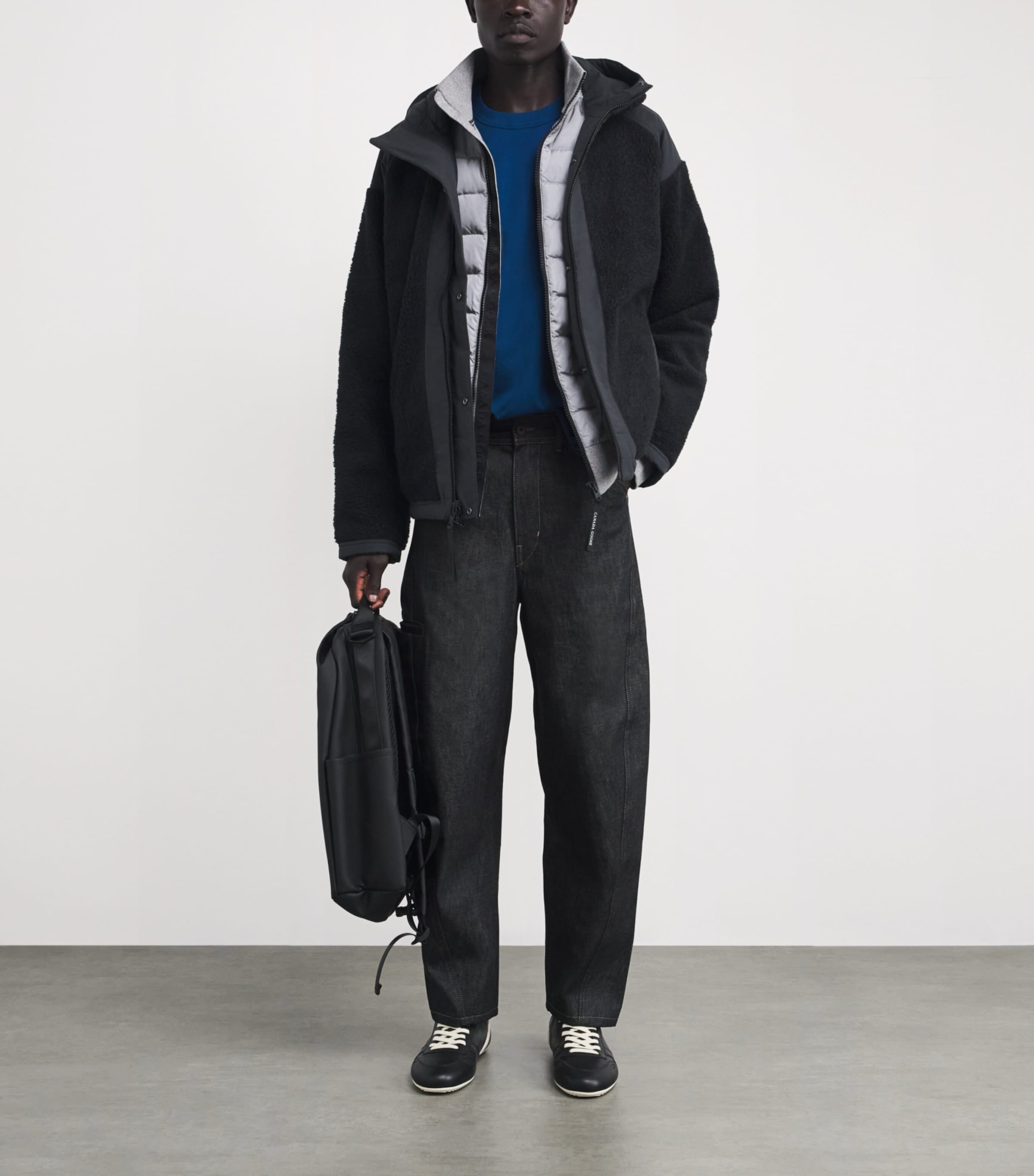 Canada Goose Black Reversible Alberni Bomber Jacket