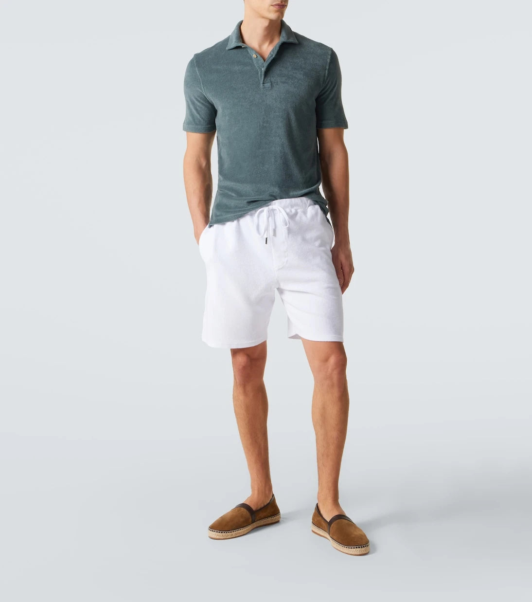 Fedeli - Cotton terry shorts