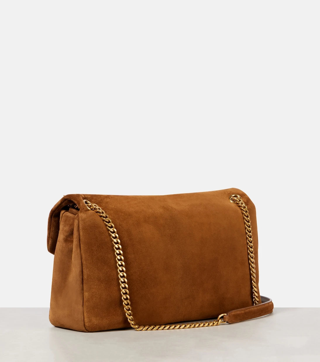 Saint Laurent - Calypso Large suede shoulder bag