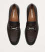 Salvatore Ferragamo Leather Foster Gancho Loafers