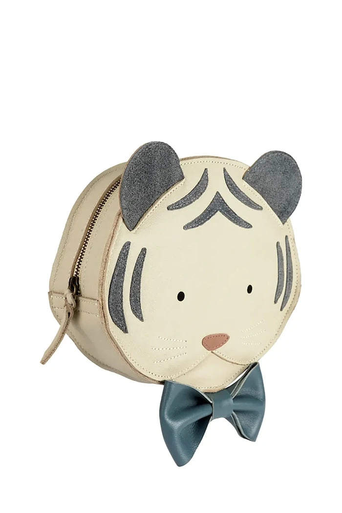 Donsje раница за деца от кожа Tendo Backpack Festive White Tiger