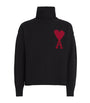 Virgin Wool Logo Rollneck Sweater
