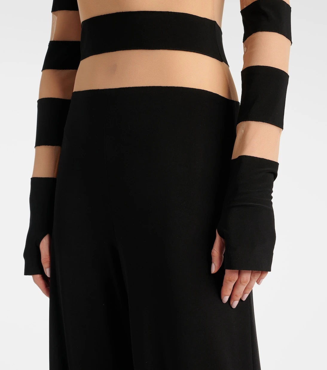 Norma Kamali - Paneled jumpsuit