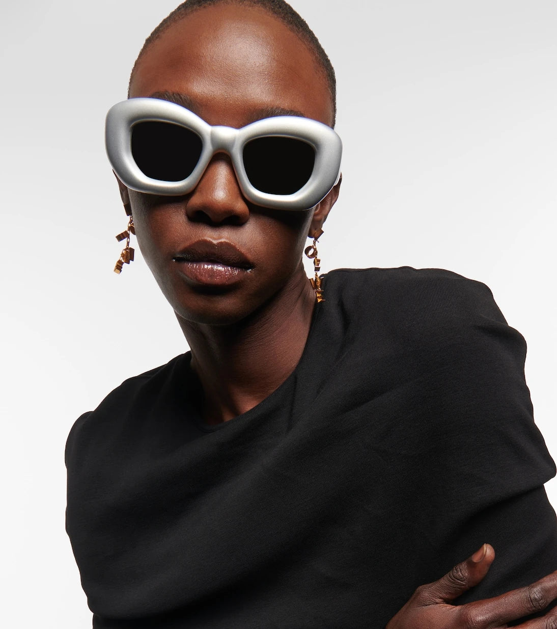 Loewe - Inflated rectangular sunglasses
