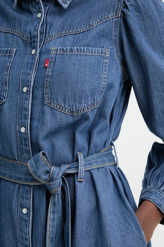 Levi's JOURNEY LS MAXI Kot Elbise