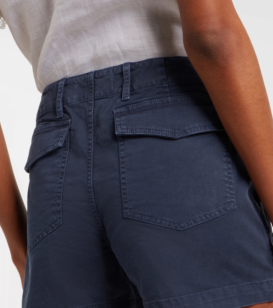 Nili Lotan - Utility cotton shorts